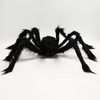 75Cm Black Hair Spider