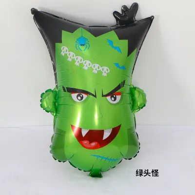 Halloween Party Decoration Pumpkin Spider Ghost Bat Aluminum Film Balloon