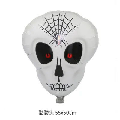 Halloween Party Decoration Pumpkin Spider Ghost Bat Aluminum Film Balloon