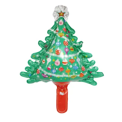 Christmas Cartoon Santa Snowman Sock Balloon Holiday Party Decoration