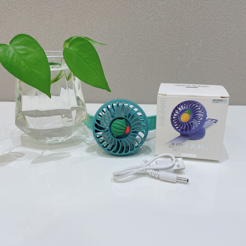Wholesale New Children New Summer Fan Wrist Fan Desktop Cute