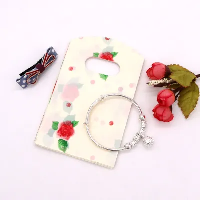 Simple Jewelry Packaging Bag Plastic 9*15Cm