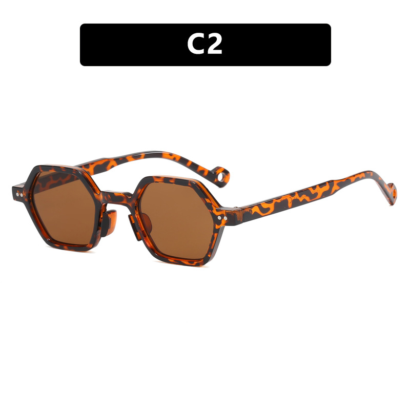Wholesale Women Fashion Small Irregular Polygon PC Frame