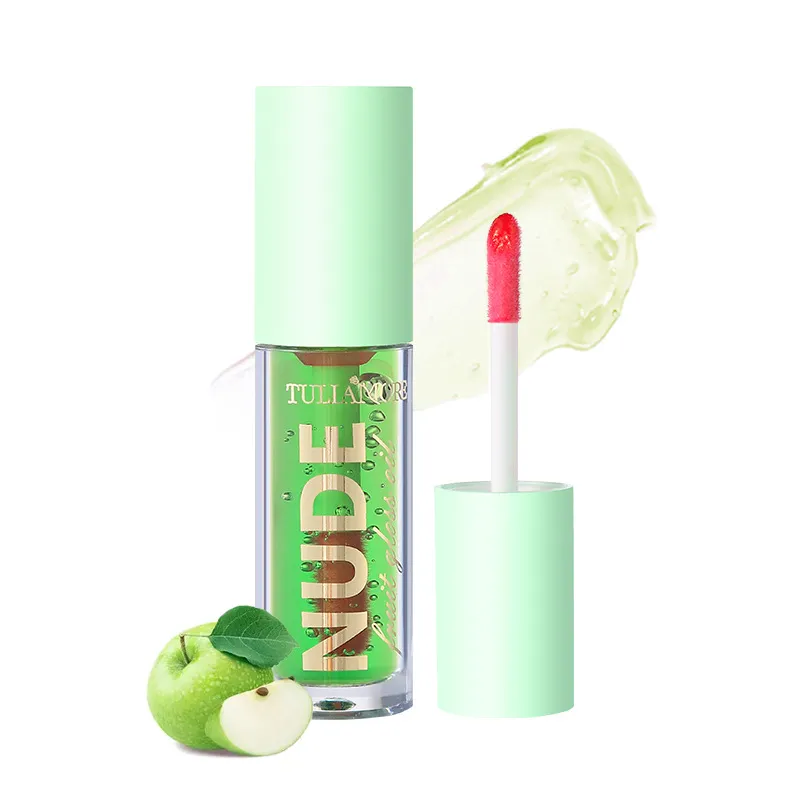 3 Kinds Of Fruit Flavor Mirror Water Lip Oil Lip Gloss Toddler Lip