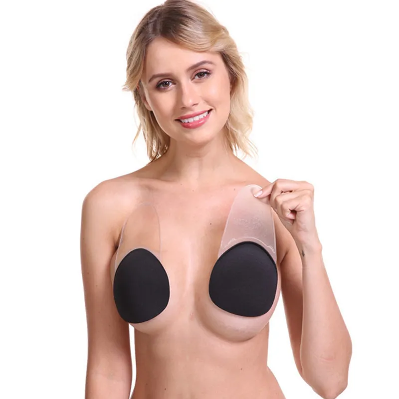 Women Fashion Basic Rabbit Ear Chest Stickers