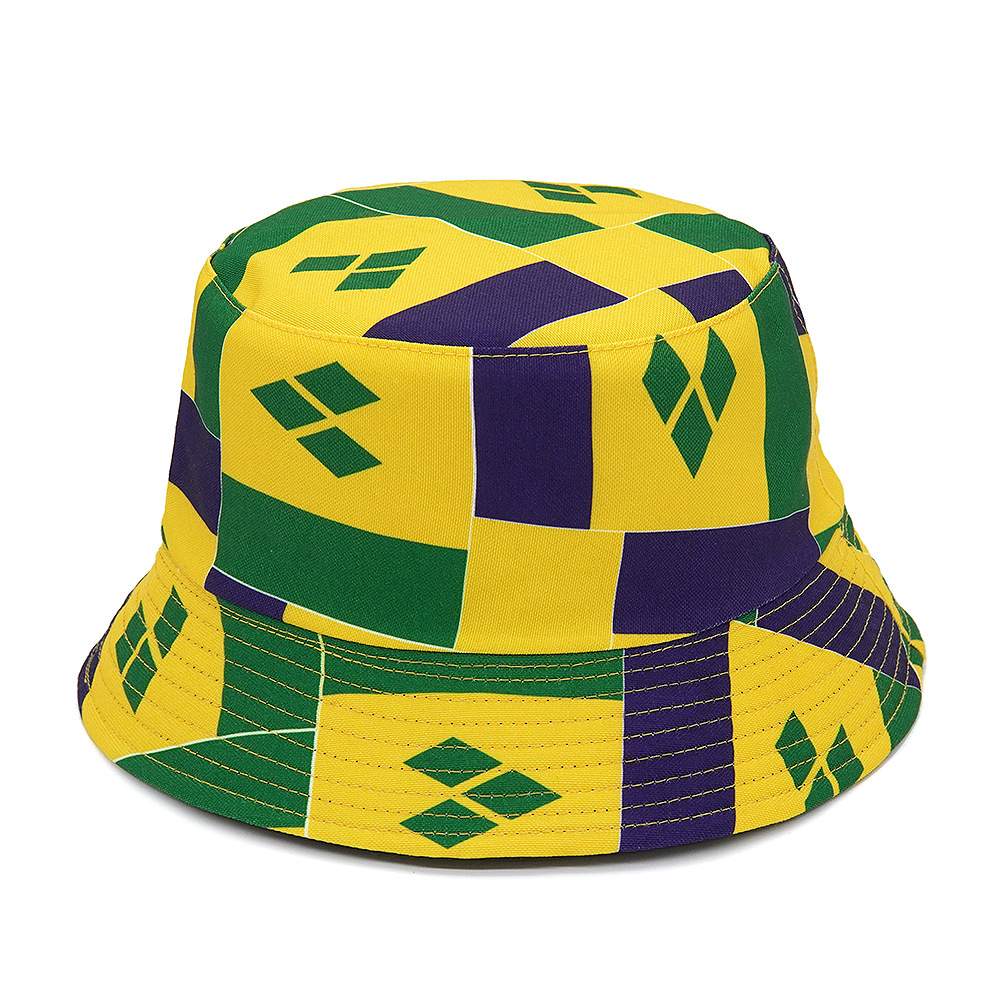 ハット Long Algerian Embroidery Bucket Hat 4 colors (4 colors) Embroidered Rose Bucket Hat – zlyc
