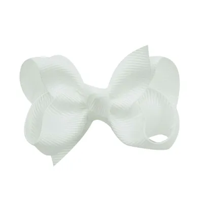 Kids Girls Fashion Sweet Candy Color Warped Bow Duck Beak Hair Clip Accessories