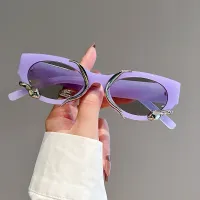 Purple Frame Gray Film