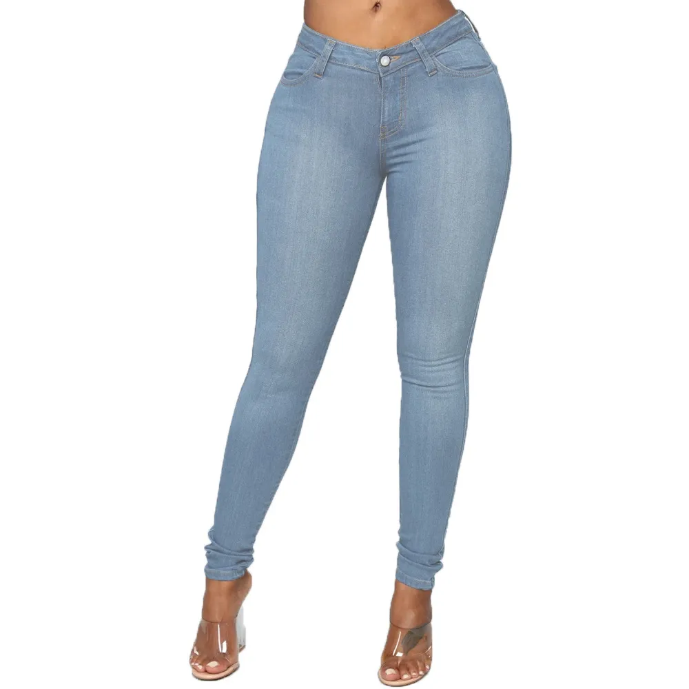 CBGELRT Fashion Jeans For Women High Waist Female Pantalones De