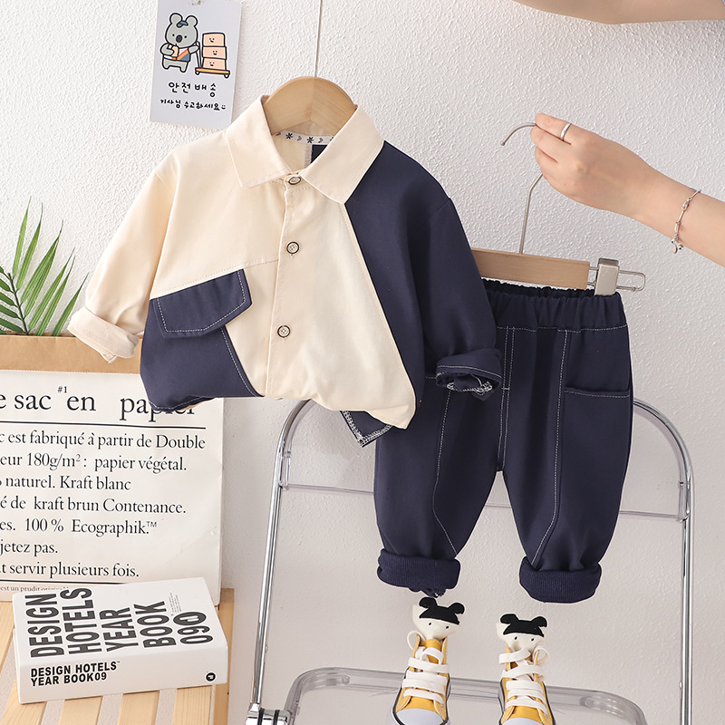 Wholesale Kids Toddler Boys Autumn Winter Fashion Casual