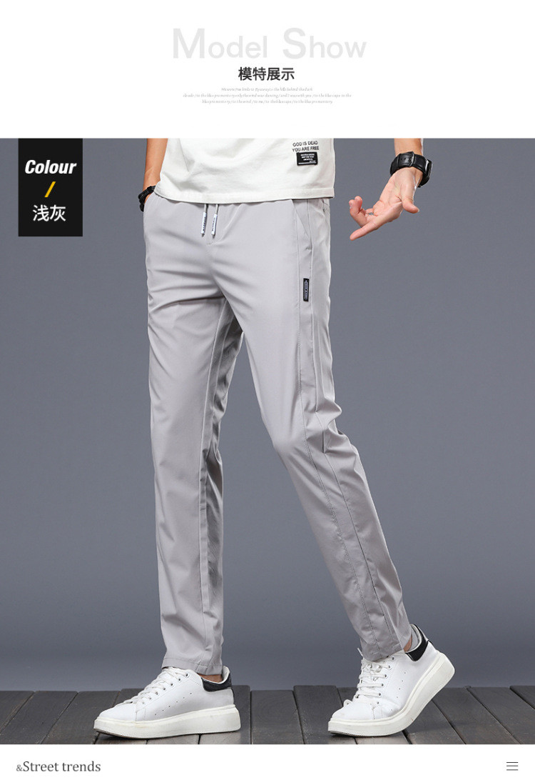 Wholesale Men Summer Casual Fashionable Thin Straight Slim