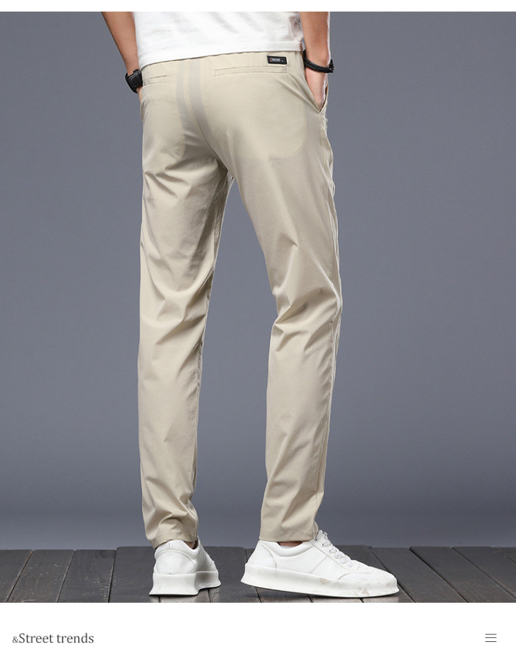 Wholesale Men Summer Casual Fashionable Thin Straight Slim