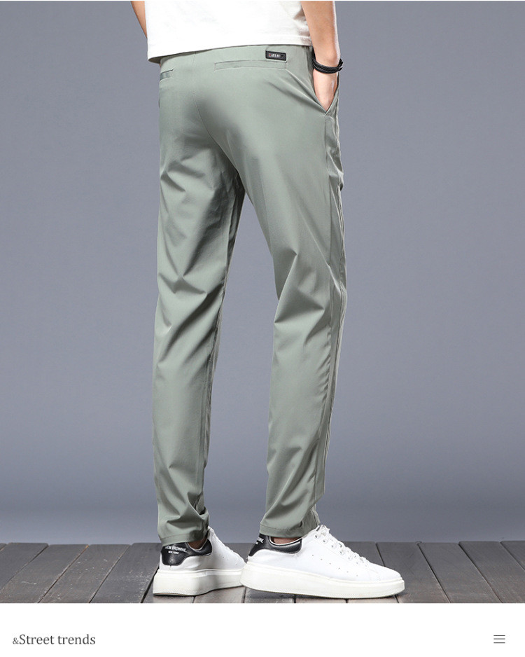 Wholesale Men Summer Casual Fashionable Thin Straight Slim