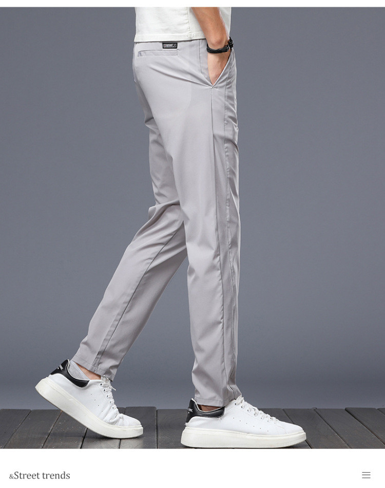 Wholesale Men Summer Casual Fashionable Thin Straight Slim