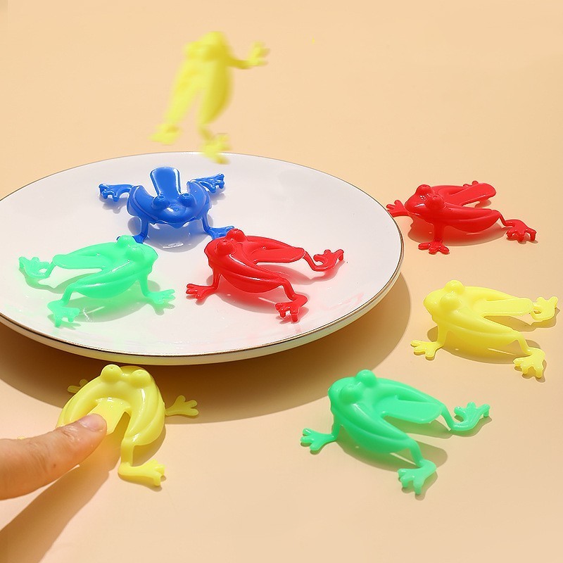 Jumping frog toy plastic online