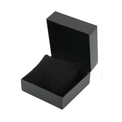 Simple Solid Color Plastic Watch Packaging Storage Box Jewelry Display Case 10x10x6cm