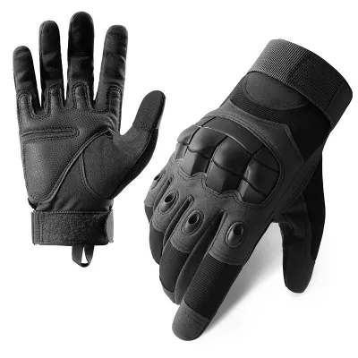 Men Outdoor Sporty Military Fun Riding Protective Finger Gloves