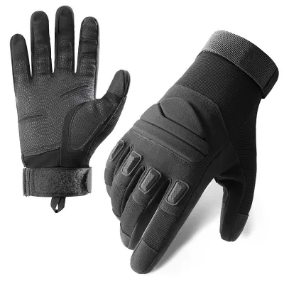 Men Outdoor Sporty Military Fun Riding Protective Finger Gloves