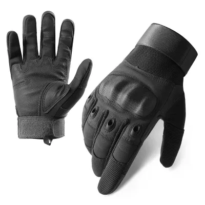 Men Outdoor Sporty Military Fun Riding Protective Finger Gloves
