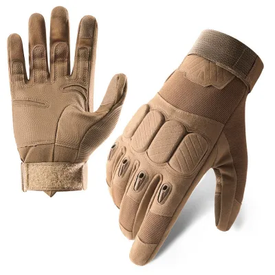Men Outdoor Sporty Military Fun Riding Protective Finger Gloves
