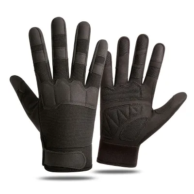 Men Outdoor Sporty Military Fun Riding Protective Finger Gloves