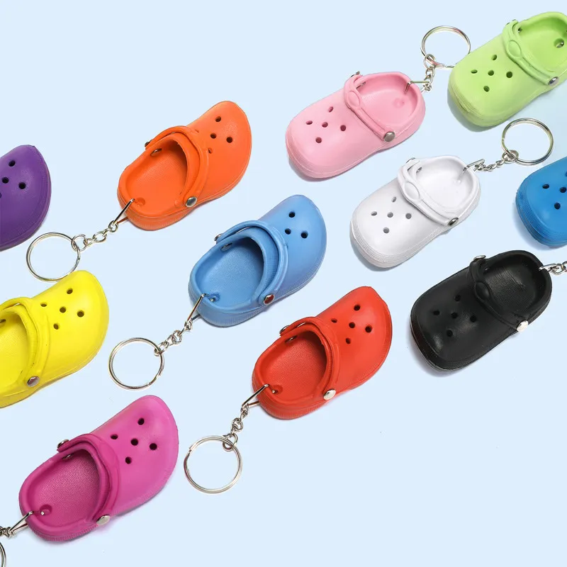 Women Fashion Mini Cave Shoes Small Shoes Keychain Pendant