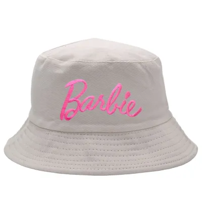 Women Fashion Cute Letter Embroidered Cotton Sunshade Fisherman Hat