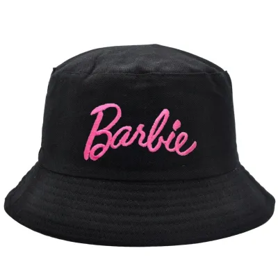 Women Fashion Cute Letter Embroidered Cotton Sunshade Fisherman Hat