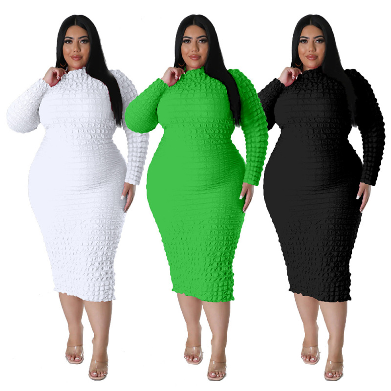 Wholesale Autumn Winter Women Fashion Large Size Solid Color