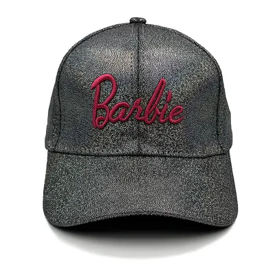 Cute Letter Embroidered Laser Baseball Cap Personality Trend Polyester Dome