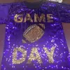 Purple Low Gold Letters