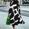 Black White Rhombic Lattice