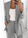 Grey Top Pants