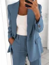 Blue Top Pants