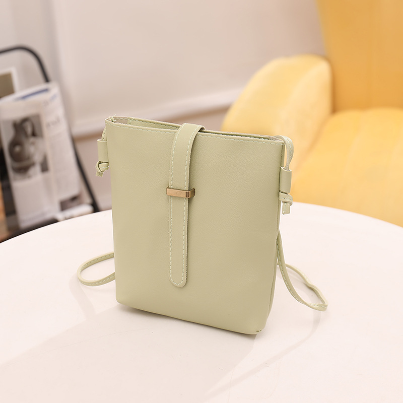 Wholesale Women Fashionable Simple Solid Color Square Zipper