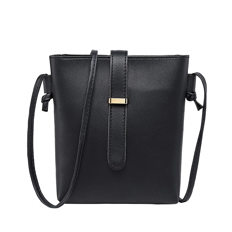 ★FANCY COUB★ Rope String Mini Crossbody Bag BLACK F25QE999 Rope String Mini Cross Bag (Black) F25QE999 - FANCY CLUB