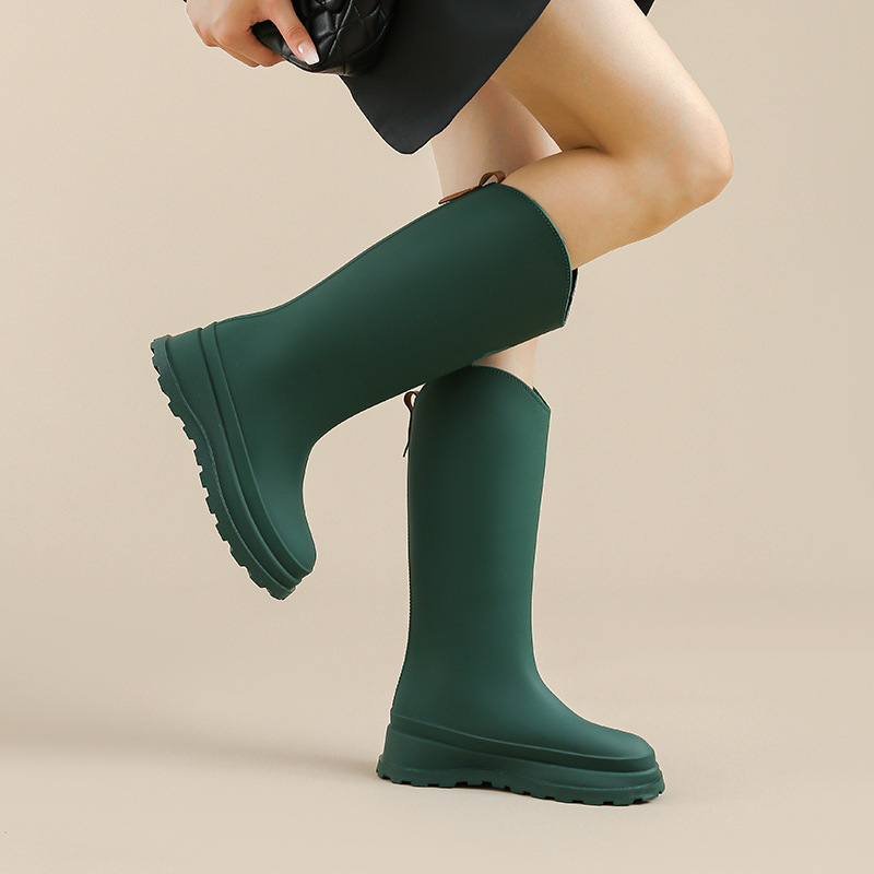 Women's Chelsea Rain Boots - A New Day™ Taupe 7 : Target