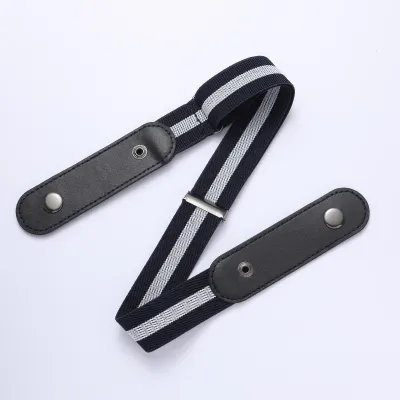 Men Casual Outdoor Solid Color Braided Nylon Belt