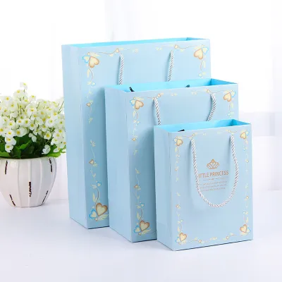 Fashion Letter Printing Gift Packaging Paper Shopping Bag