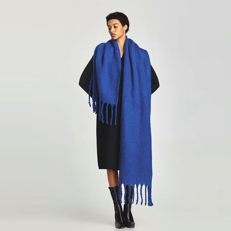 Wholesale Winter Women Fashion Solid Color Thickened Warm