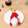 Curved Hat Dwarf Old Man Knife And Fork Set B