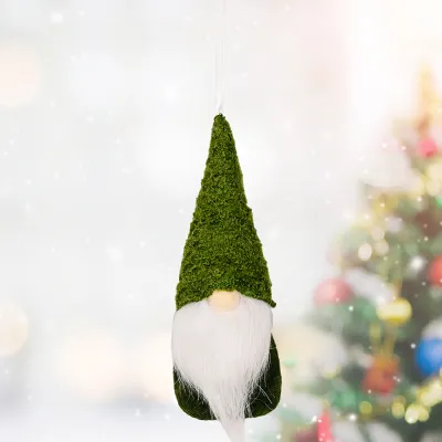 Cartoon Christmas Knitted Doll Small Pendant Decoration