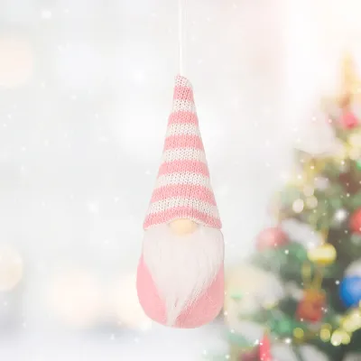 Cartoon Christmas Knitted Doll Small Pendant Decoration