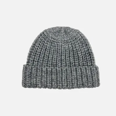 Women's Winter Fashion Simple Basic Wool Blend Knit Hat