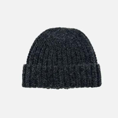 Women's Winter Fashion Simple Basic Wool Blend Knit Hat