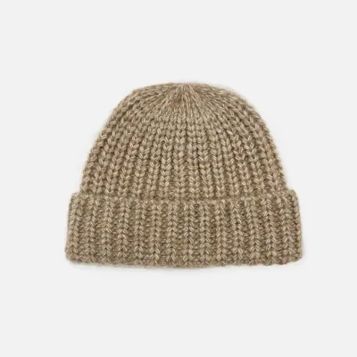Women's Winter Fashion Simple Basic Wool Blend Knit Hat