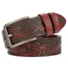 Brownish Red Dragon Pattern