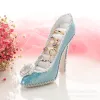 Colorful Blue Heels