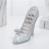 Colorful White Heels