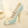 Aqua High Heels
